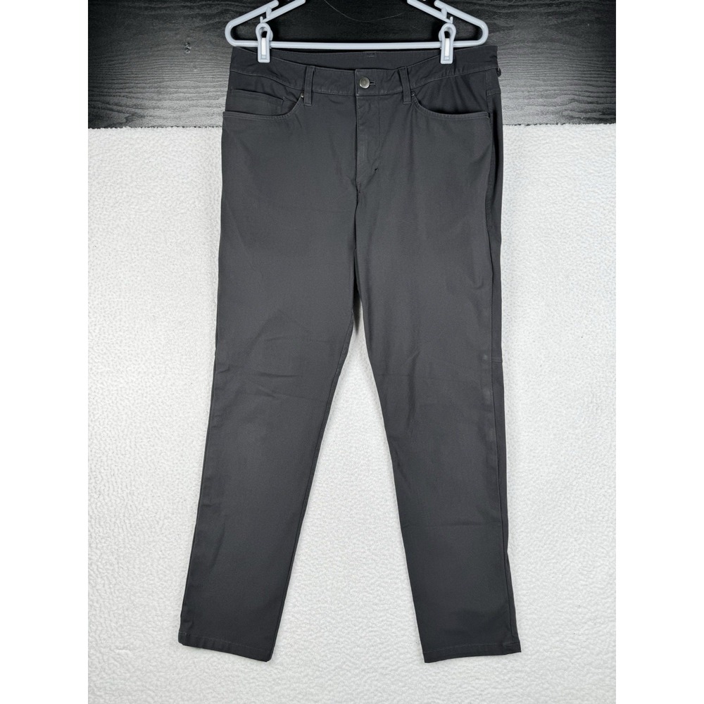 Lululemon Pants Mens 34x30 Gray ABC Warpstreme Classic Fit Performance 5 Pocket
